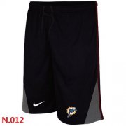 Wholesale Cheap Nike NFL Miami Dolphins Classic Shorts Black