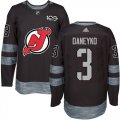 Wholesale Cheap Adidas Devils #3 Ken Daneyko Black 1917-2017 100th Anniversary Stitched NHL Jersey