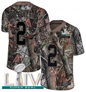 Wholesale Cheap Nike Chiefs #2 Dustin Colquitt Camo Super Bowl LIV 2020 Men\'s Stitched NFL Limited Rush Realtree Jersey