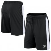 Wholesale Cheap Men's Las Vegas Raiders Black Performance Shorts