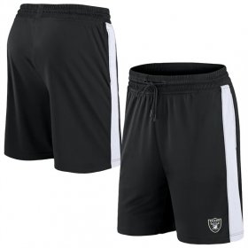 Wholesale Cheap Men\'s Las Vegas Raiders Black Performance Shorts