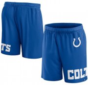 Cheap Men's Indianapolis Colts Blue Shorts