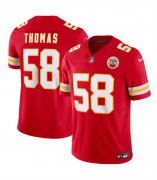 Men's Kansas City Chiefs #58 Derrick Thomas Red 2024 F.U.S.E Vapor Untouchable Limited Stitched Football Jersey