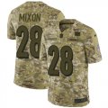 Wholesale Cheap Nike Bengals #28 Joe Mixon Camo Youth Stitched NFL Limited 2018 Salute to Service Jersey