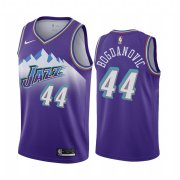 Wholesale Cheap Nike Jazz #44 Bojan Bogdanovic Purple 2019-20 Hardwood Classic Edition Stitched NBA Jersey