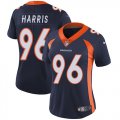 Wholesale Cheap Nike Broncos #96 Shelby Harris Navy Blue Alternate Women's Stitched NFL Vapor Untouchable Limited Jersey