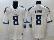 Wholesale Cheap Men's Tennessee Titans #8 Will Levis White Vapor Untouchable Stitched Jersey