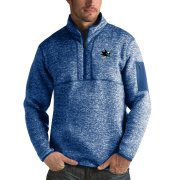 Wholesale Cheap San Jose Sharks Antigua Fortune Quarter-Zip Pullover Jacket Blue