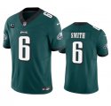 Wholesale Cheap Men's Philadelphia Eagles #6 DeVonta Smith Green 2023 F.U.S.E. With 1-Star C Patch Vapor Untouchable Limited Football Stitched Jersey