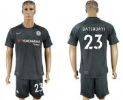 Wholesale Cheap Chelsea #23 Batshuayi Black Soccer Club Jersey