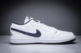 Wholesale Cheap Air Jordan 1 Low MIDNIGHT NAVY White/Blue