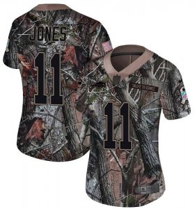 Wholesale Cheap Nike Bills #11 Zay Jones Camo Women\'s Stitched NFL Limited Rush Realtree Jersey