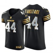 Wholesale Cheap Cleveland Browns #44 Sione Takitaki Men's Nike Black Edition Vapor Untouchable Elite NFL Jersey