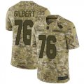 Wholesale Cheap Nike Cardinals #76 Marcus Gilbert Camo Men's Stitched NFL Limited 2018 Salute To Service Jersey