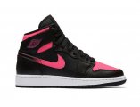 Wholesale Cheap Womens Jordan 1 GS Vivid Pink Black/Pink