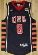 Wholesale Cheap Men's 2004 Olympics Team USA #6 Tracy McGrady Navy Blue Swingman Jersey