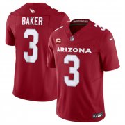 Cheap Men's Arizona Cardinals #3 Budda Baker Red 2024 F.U.S.E. With 4-Star C Patch Vapor Untouchable Limited Football Stitched Jersey