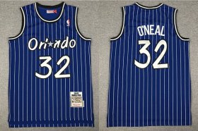 Wholesale Cheap Men\'s Orlando Magic #32 Shaquille O\'neal 1994-95 Purple Hardwood Classics Soul Swingman Throwback Jersey