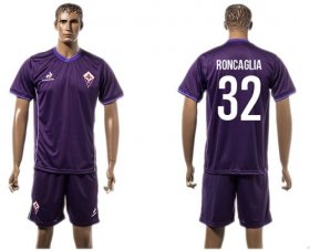 Wholesale Cheap Florence #32 Roncaglia Home Soccer Club Jersey