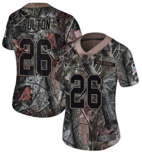 Wholesale Cheap Nike Titans #26 Kristian Fulton Camo Women\'s Stitched NFL Limited Rush Realtree Jersey