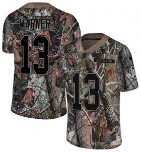 Wholesale Cheap Nike Cardinals #13 Kurt Warner Camo Men\'s Stitched NFL Limited Rush Realtree Jersey