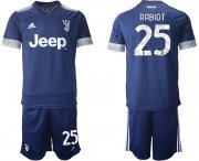 Wholesale Cheap Men 2020-2021 club Juventus away 25 blue Soccer Jerseys