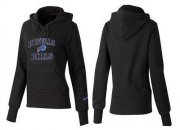 Wholesale Cheap Women's Buffalo Bills Heart & Soul Pullover Hoodie Black