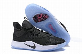 Wholesale Cheap Nike PG 3 Black White