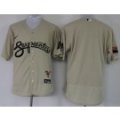 Wholesale Cheap Men's Arizona Diamondback Blank Gold 2021 City Connect Stitched MLB Flex Base Nike Jersey