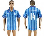 Wholesale Cheap Guadalajara #14 A.Zaldivar Blue Soccer Club Jersey