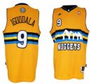 Wholesale Cheap Denver Nuggets #9 Andre Iguodala Revolution 30 Swingman Yellow Jersey