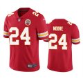 Wholesale Cheap Men's Kansas City Chiefs #24 Skyy Moore Red Vapor Untouchable Limited Stitched Football Jersey