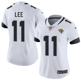 Wholesale Cheap Nike Jaguars #11 Marqise Lee White Women\'s Stitched NFL Vapor Untouchable Limited Jersey