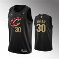 Wholesale Cheap Men's Cleveland Cavaliers #30 Ochai Agbaji Black Statement Edition Stitched Basketball Jersey