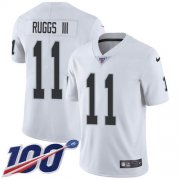 Wholesale Cheap Nike Raiders #11 Henry Ruggs III White Men's Stitched NFL 100th Season Vapor Untouchable Limited Jersey