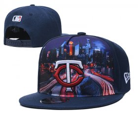 Wholesale Cheap Minnesota Twins Stitched Snapback Hats 004