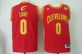 Wholesale Cheap Men's Cleveland Cavaliers #0 Kevin Love 2016 The NBA Finals Patch Red Swingman Jersey