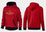 Wholesale Cheap Chicago Bears Critical Victory Pullover Hoodie Red & Black