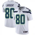 Wholesale Cheap Nike Seahawks #80 Steve Largent White Men's Stitched NFL Vapor Untouchable Limited Jersey