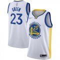 Wholesale Cheap Warriors #23 Draymond Green White Basketball Swingman Association Edition 2019-2020 Jersey