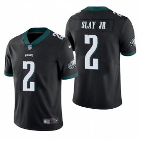 Wholesale Cheap Men\'s Philadelphia Eagles #2 Darius Slay Jr. Black Vapor Limited Jersey