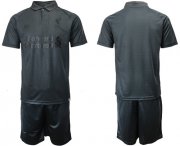 Wholesale Cheap Liverpool Blank Black Soccer Club Jersey