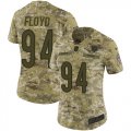 Wholesale Cheap Nike Bears #94 Leonard Floyd Camo Women's Stitched NFL Limited 2018 Salute to Service Jersey