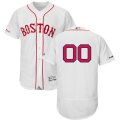 Wholesale Cheap Boston Red Sox Majestic Alternate Authentic Collection Flex Base Custom Jersey White