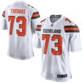 Wholesale Cheap Nike Browns #73 Joe Thomas White Men's Stitched NFL New Elite Jersey