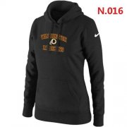 Wholesale Cheap Women's Nike Washington Redskins Heart & Soul Pullover Hoodie Black