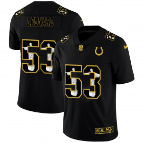 Wholesale Cheap Indianapolis Colts #53 Darius Leonard Men\'s Nike Carbon Black Vapor Cristo Redentor Limited NFL Jersey