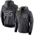 Wholesale Cheap NFL Men's Nike Cincinnati Bengals #85 Tyler Eifert Stitched Black Anthracite Salute to Service Player Performance Hoodie