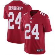 Wholesale Cheap Nike Giants #24 James Bradberry Red Alternate Men's Stitched NFL Vapor Untouchable Limited Jersey