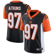 Wholesale Cheap Nike Bengals #97 Geno Atkins Black Team Color Men's Stitched NFL Vapor Untouchable Limited Jersey